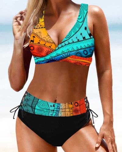 Gitte® | Colorful bikini swimsuit