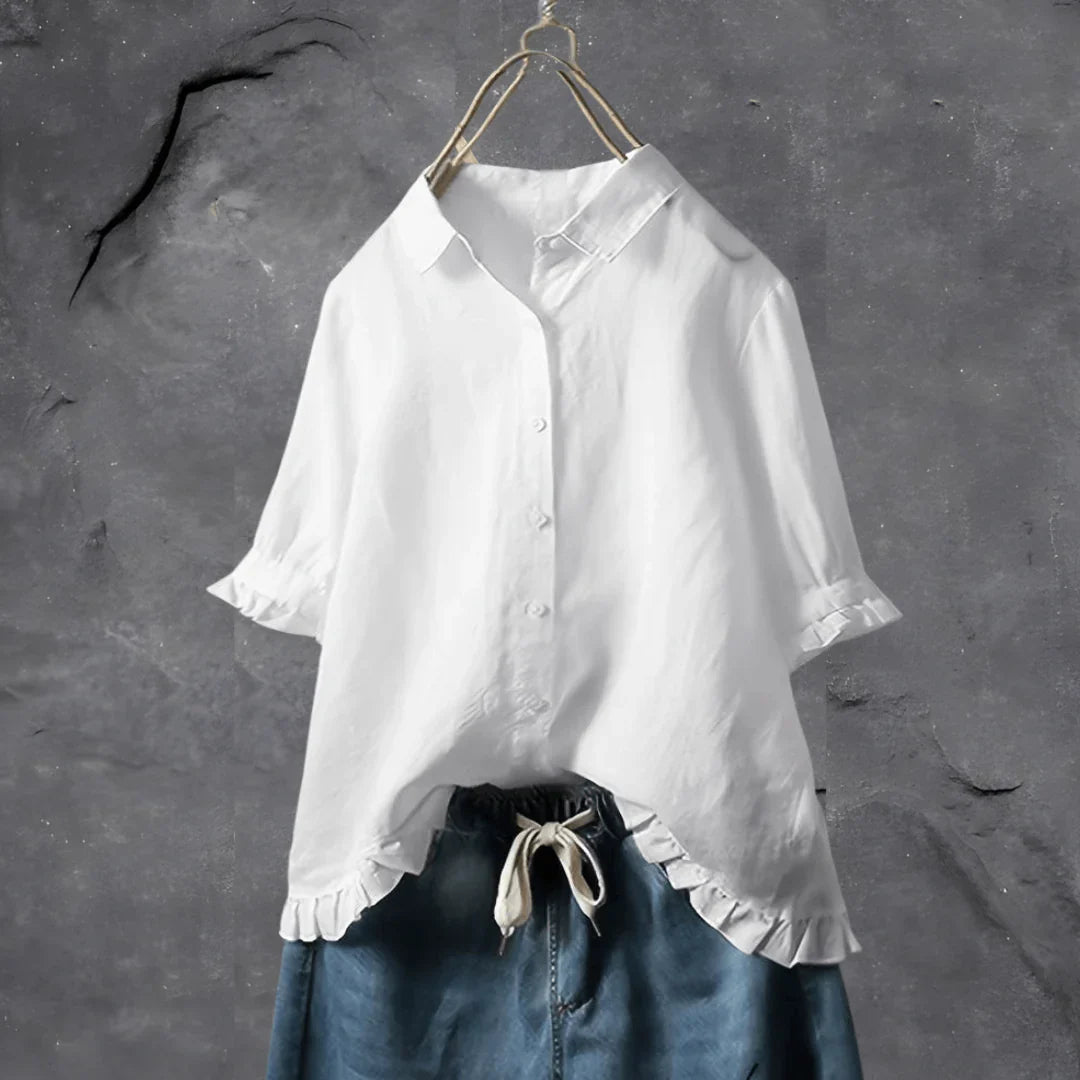 Paige® | Short Sleeve Cotton Shirt