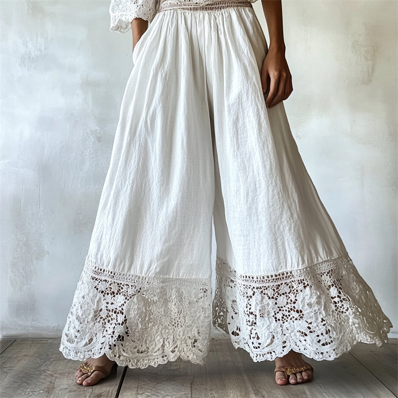 Kiara® | Linen Wide Pants