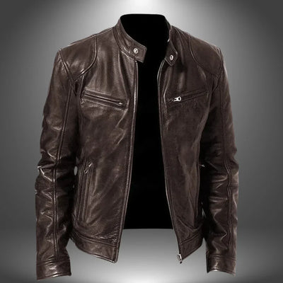 James | Handcrafted Men's Leather Jacket