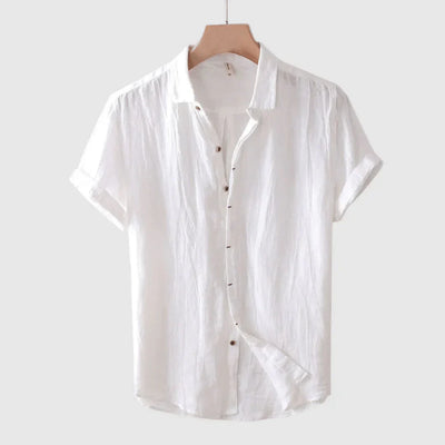 Wellington™ - Short Sleeve Linen Shirt