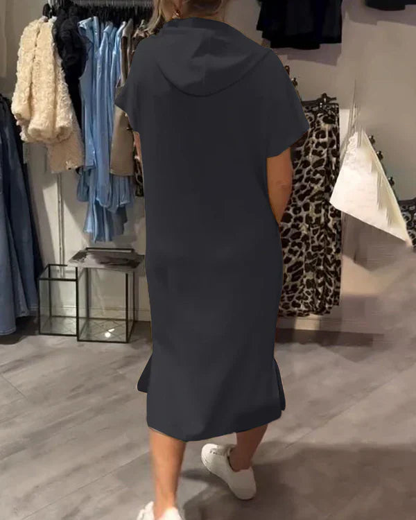 Saskia™ | Casual Hoodie Dress