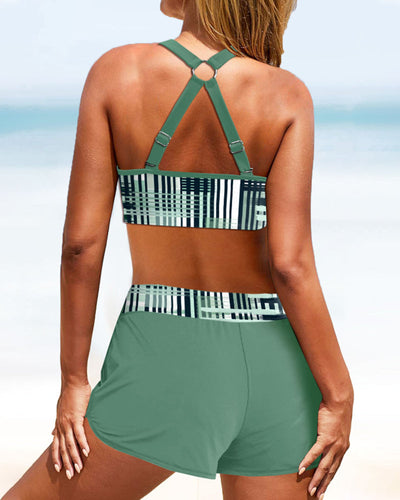 Helle® | Ribbed high-waisted bikini