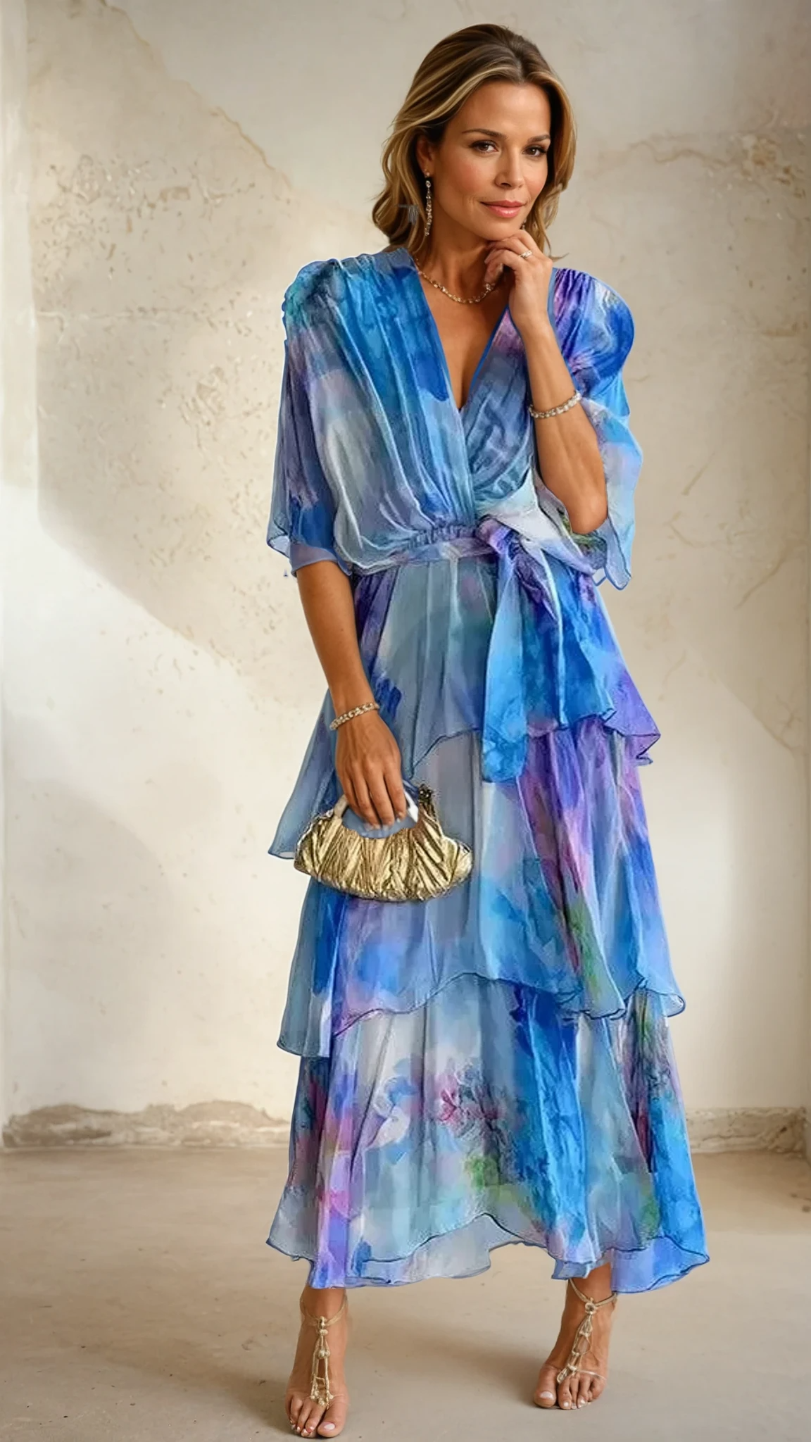 Paloma® |Floral Layer Dress