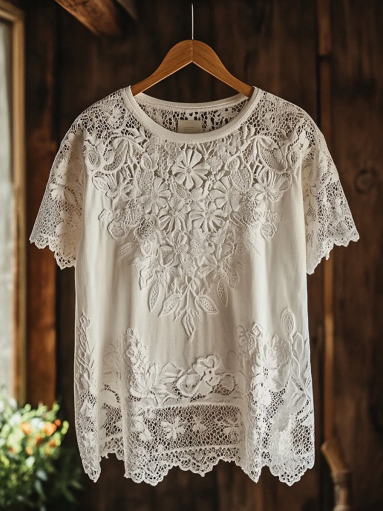 Daisy® | Vintage Linen Shirt Blouse