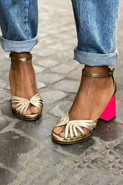 Lucinda® | Classic Orthopedic Sandals with Ankle Strap and Open Toes