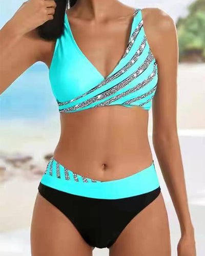 Bente® | Warm bikini with print