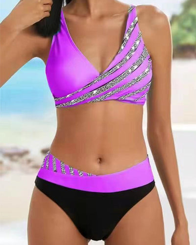 Bente® | Warm bikini with print