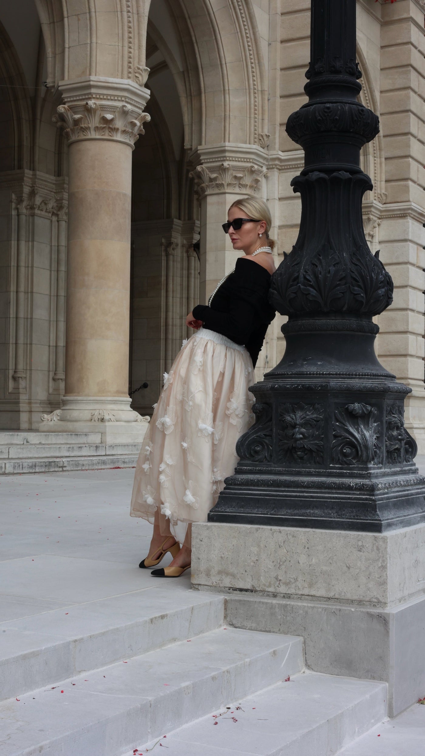 Giselle® | White Midi Skirt