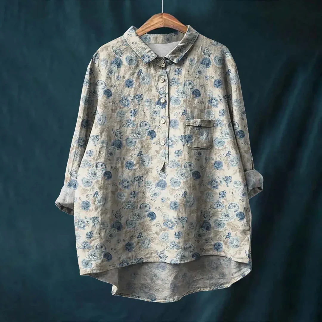 Jayde® | Elegant Women's Floral Shirt