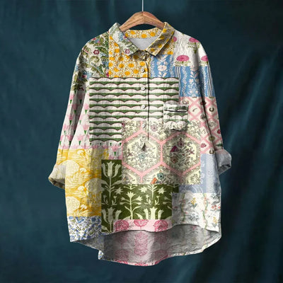 Jayde® | Elegant Women's Floral Shirt