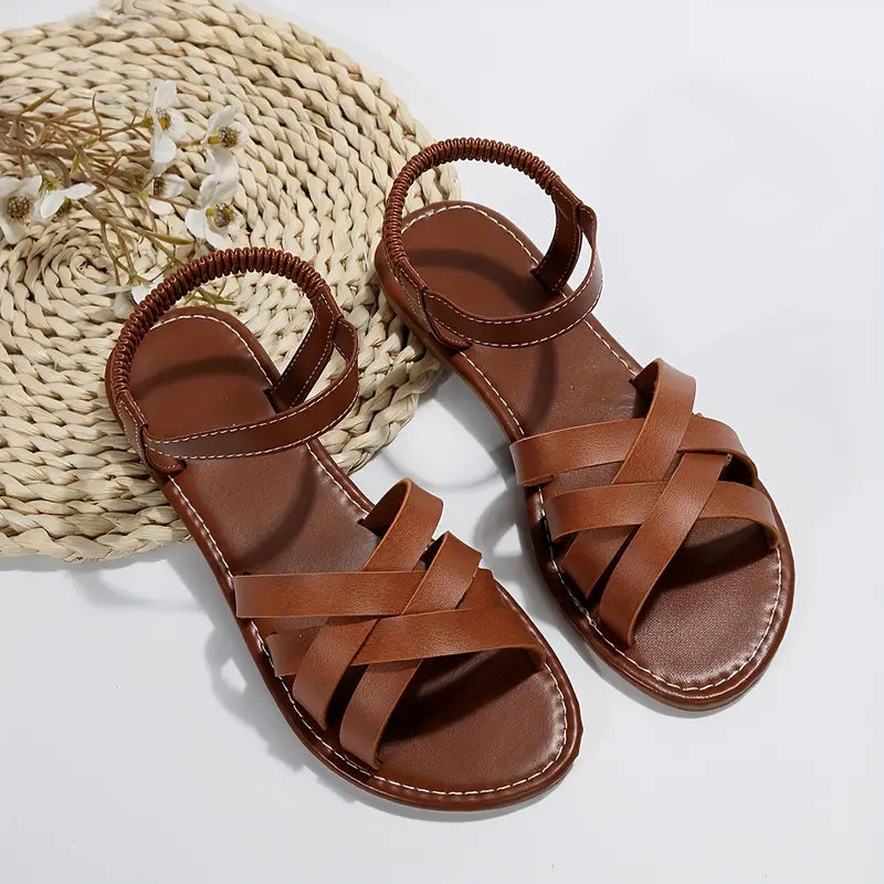 Indie® | Woven Escape Orthopedic Sandals