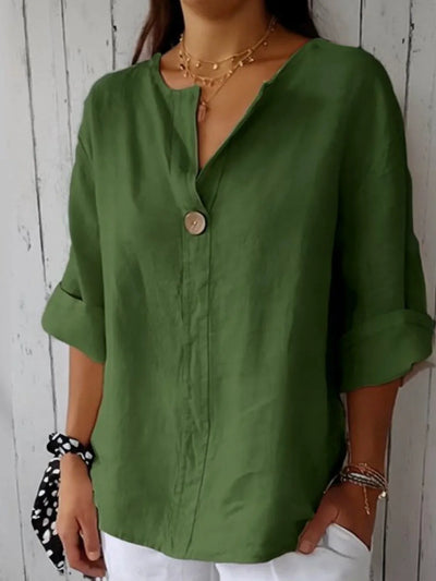 Mira® | Casual V-Neck Blouse