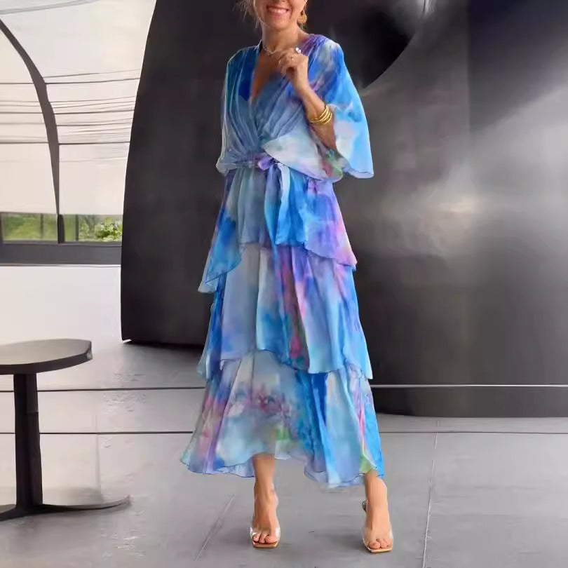 Paloma® |Floral Layer Dress