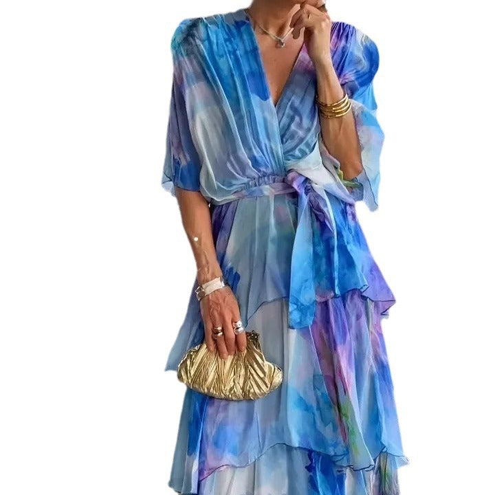 Paloma® |Floral Layer Dress