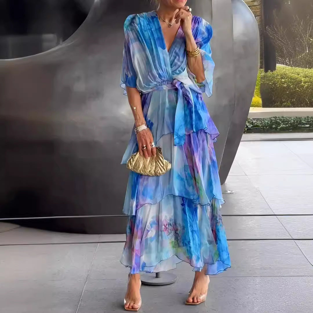 Paloma® |Floral Layer Dress