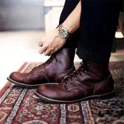 Mason™ - Leather Ankle Boots