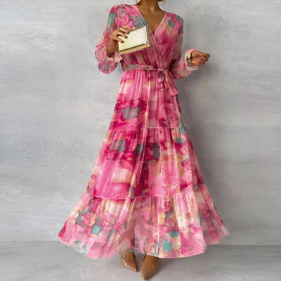 Roselle® | Elegant Floral Summer Dress