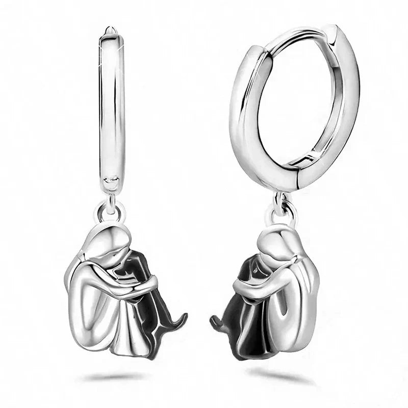 Millie® | Earrings with Dog Icon (Round Closure)