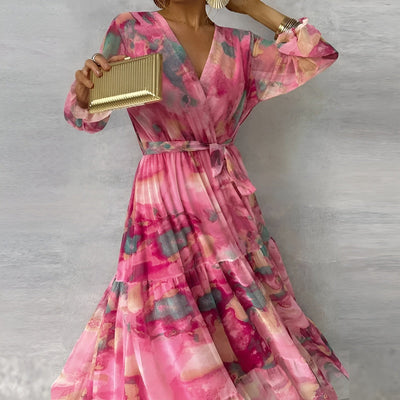 Roselle® | Elegant Floral Summer Dress