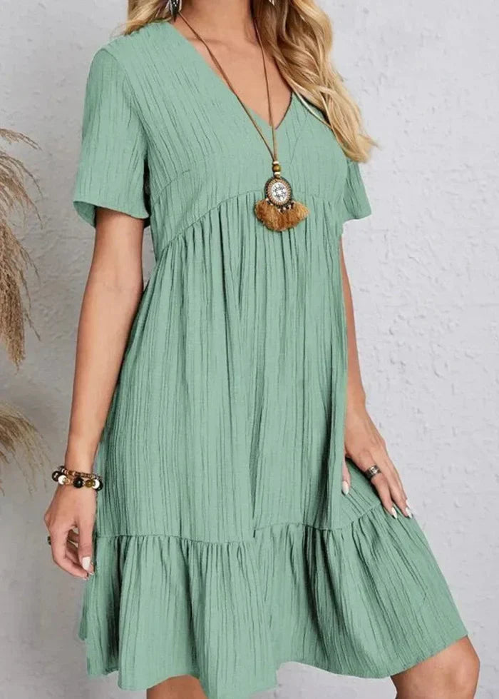 Enora – Elegant Tummy-Flattering Dress