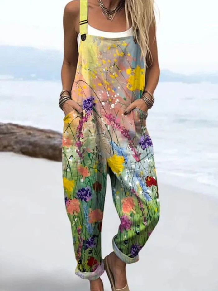 Virtudes® | Vintage Casual Jumpsuit