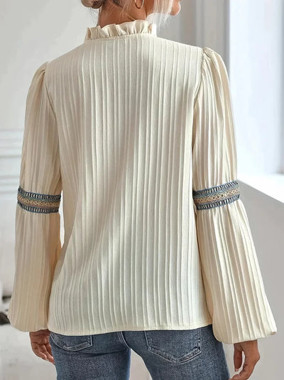 Belle® | Stunning V-Neck Blouse