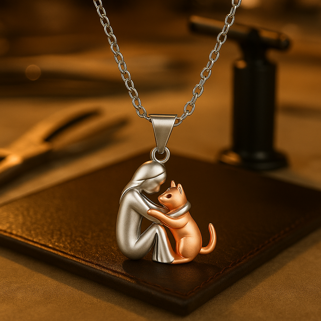 Scarlett® | Necklace with Cat Pendant