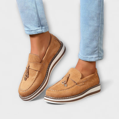 Mia® | Casual Loafers with Round Toe