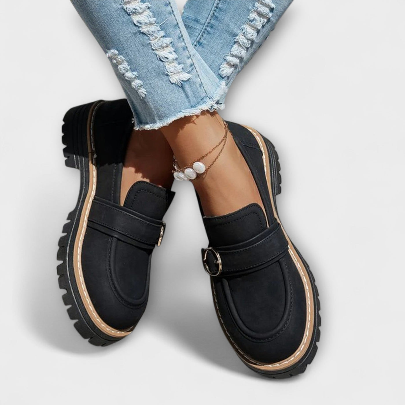 Aria® | Casual Loafers with Round Toe