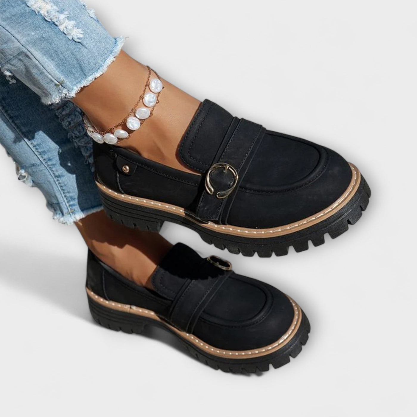 Aria® | Casual Loafers with Round Toe