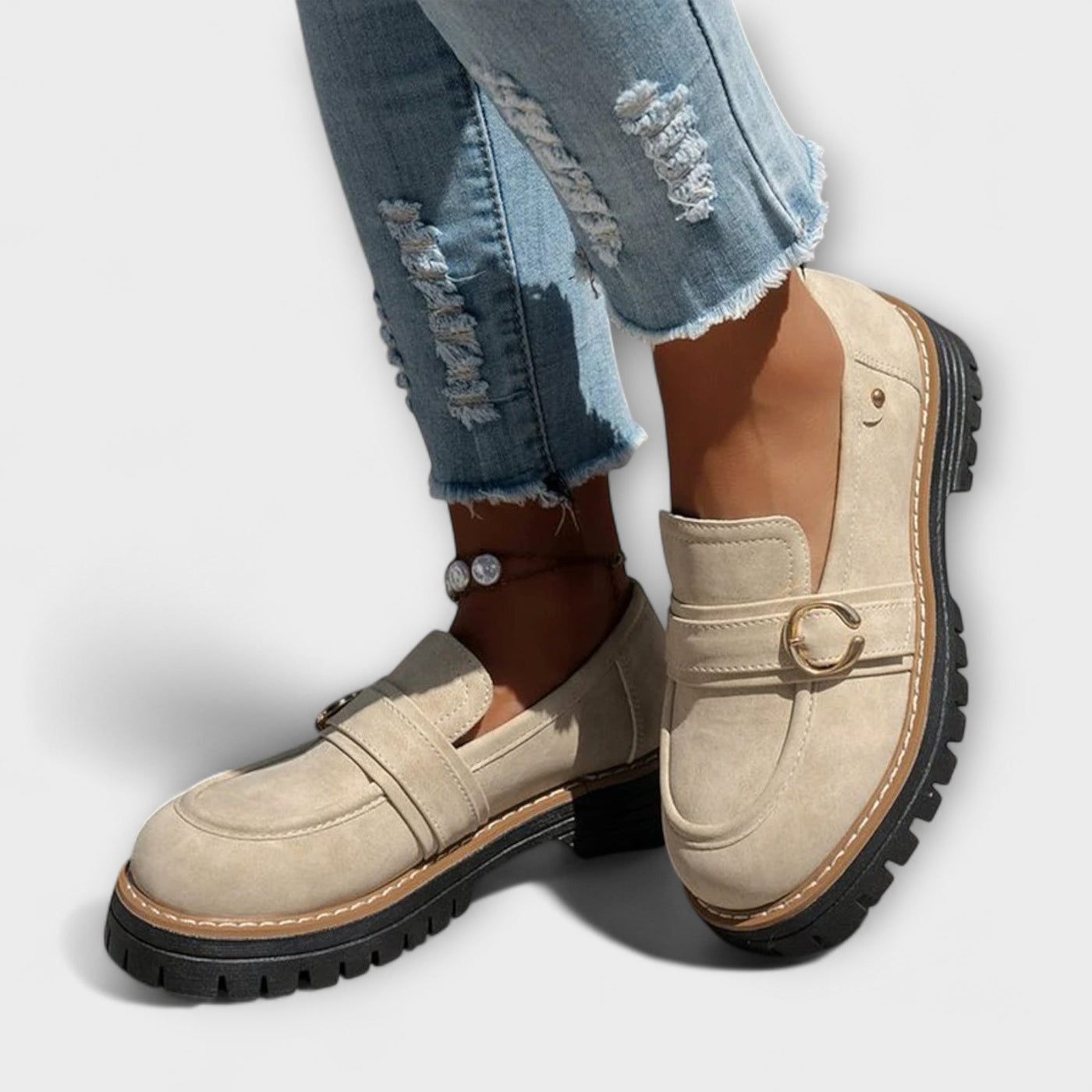 Aria® | Casual Loafers with Round Toe