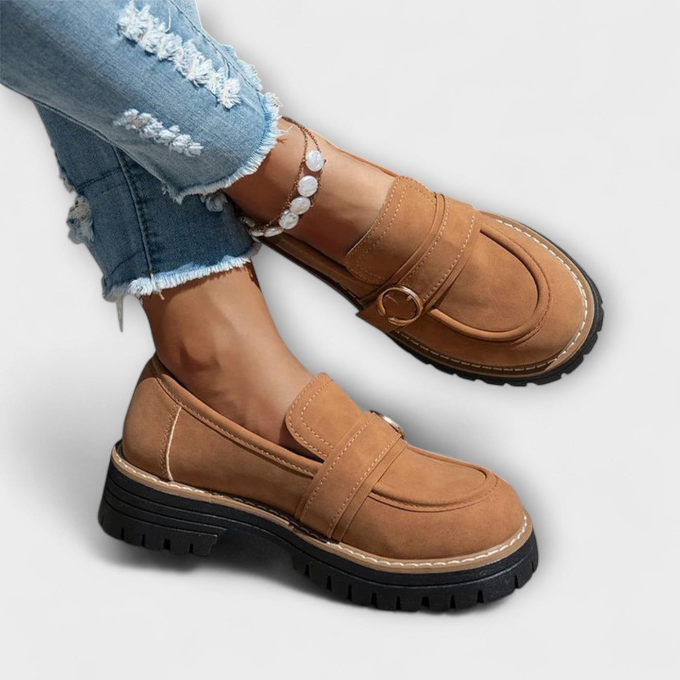 Aria® | Casual Loafers with Round Toe