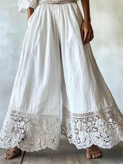 Kiara® | Linen Wide Pants