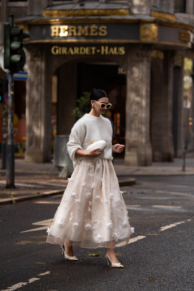 Giselle® | White Midi Skirt
