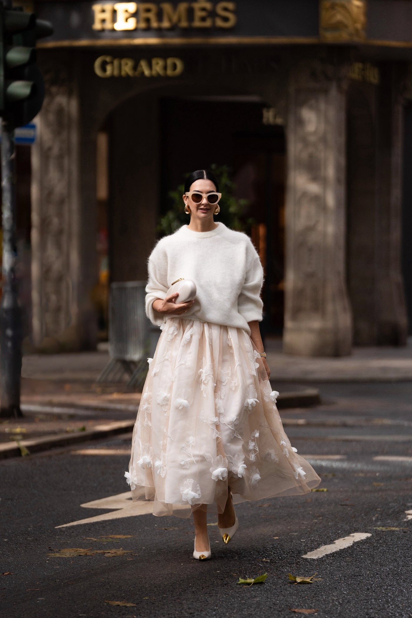 Giselle® | White Midi Skirt