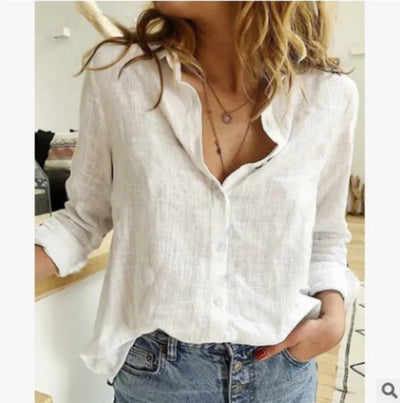 Kaia® | Bird Print Long Sleeve Shirt