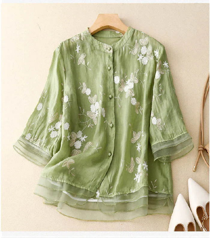 Madison® | Elegant Embroidered Blouse