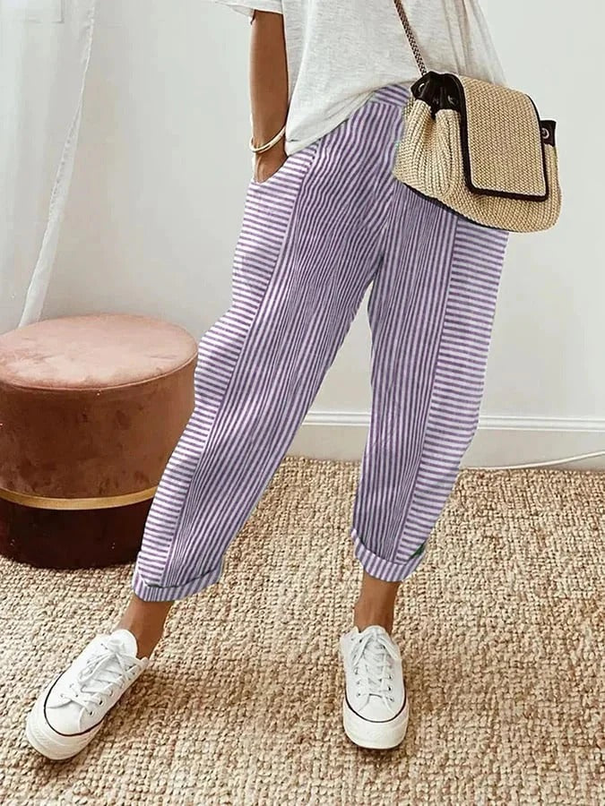 Violet® | Striped Pants